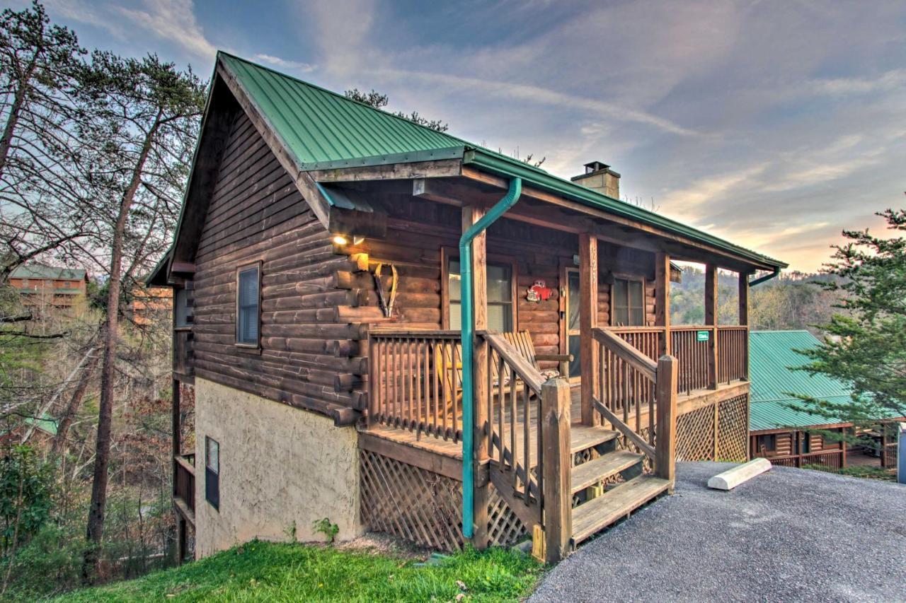Pigeon Forge Cabin With Hot Tub And Mountain Views! Ngoại thất bức ảnh